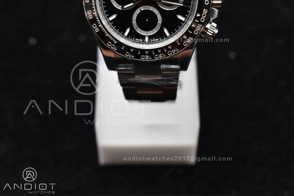 Elegant SBF VS Factory 1:1 Rolex Daytona 126500 Black Dial in 904L Steel SL4801 Movement 1051