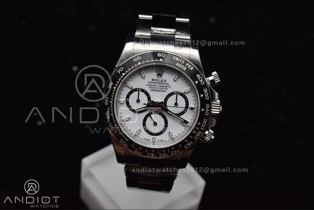 FreshLook SBF VS Factory 1:1 Rolex Daytona 126500 White Dial In 904L Steel SL4801 Movement 1054