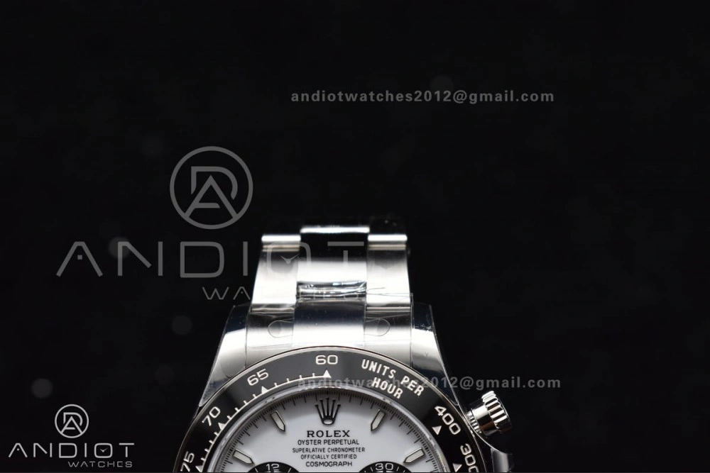 FreshLook SBF VS Factory 1:1 Rolex Daytona 126500 White Dial In 904L Steel SL4801 Movement 1054