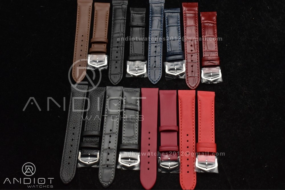 ModernLook Santos Dumont 31.4mm SS AF 1:1 Best Edition Silver Dial on Black Leather Strap A 247