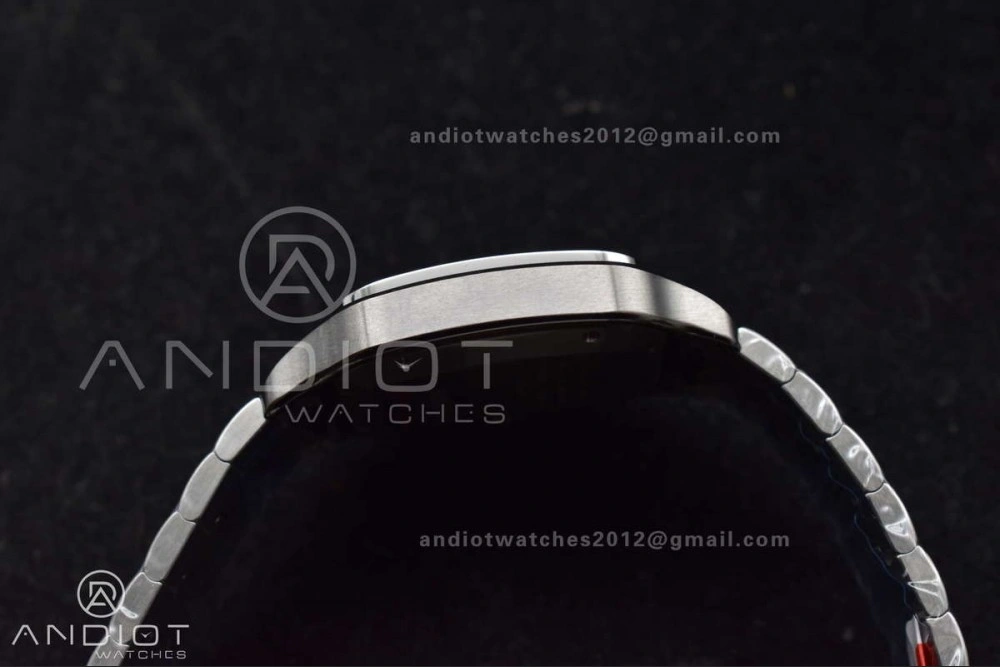 Santos de Cartier 40mm BVF 1:1 Best Edition Brown Dial on SS SmartLinks Bracelet MIYOTA GoAnywhere 222
