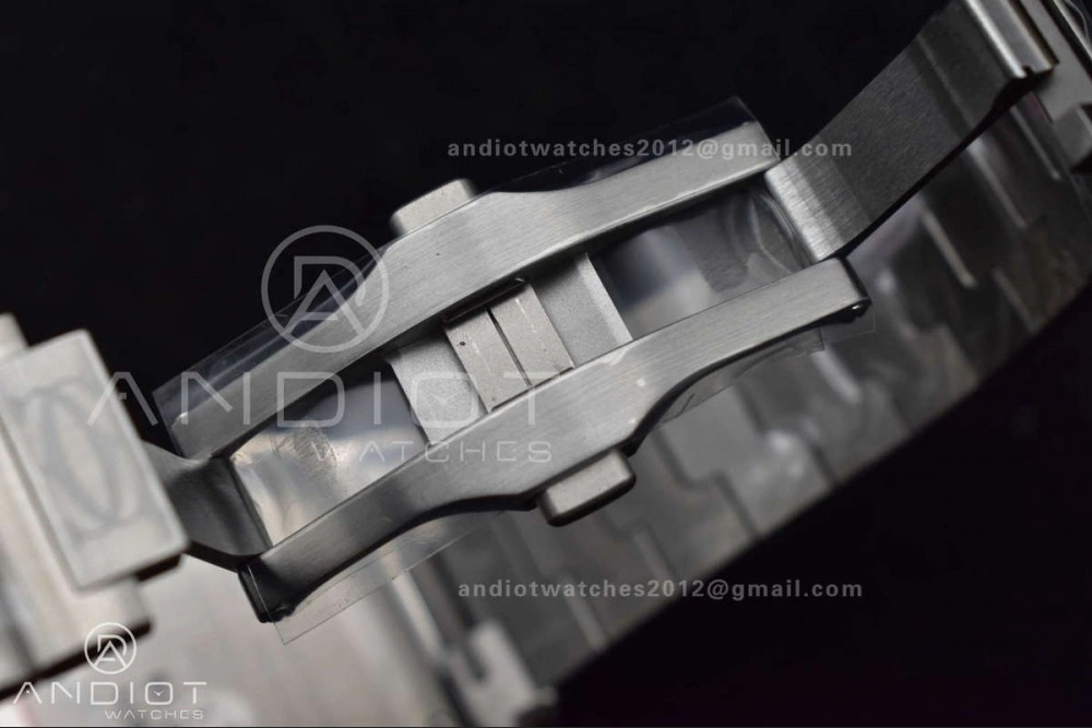 Sleek Santos de Cartier 40mm SS YG BVF 1:1 Best Edition Gray Dial on SS YG SmartLinks Bracelet MIYOTA 245