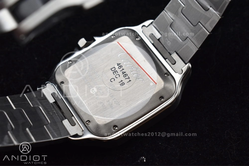 Compact Santos de Cartier 40mm SS YG BVF 1:1 Best Edition White Dial on SS YG SmartLinks Bracelet MIYOTA 9015 V 242