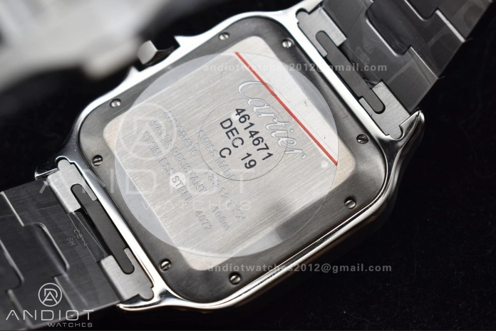 Compact Santos de Cartier 40mm SS YG BVF 1:1 Best Edition White Dial on SS YG SmartLinks Bracelet MIYOTA 9015 V 242