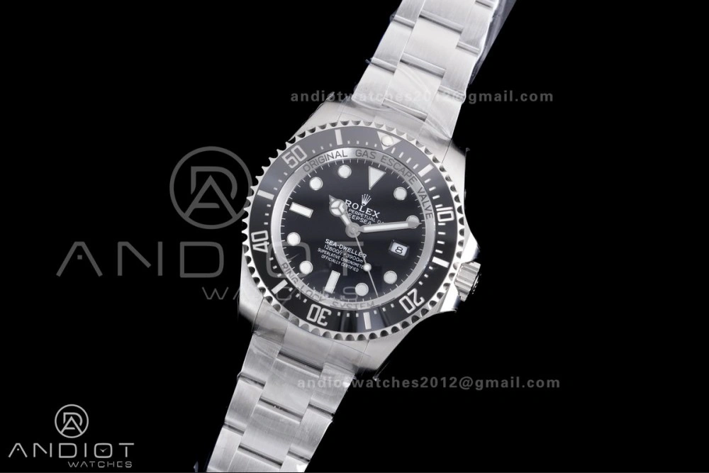 TimelessDesign Sea-Dweller 126660 Black Ceramic C+F 1:1 Best Edition 904L SS Case and Bracelet VR 1058