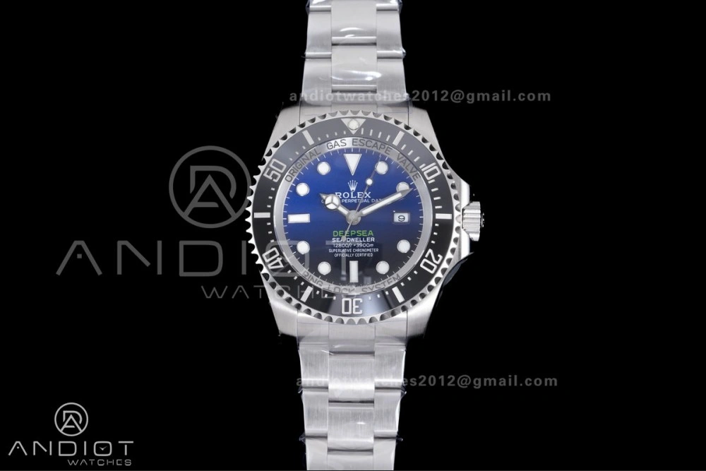 Sea-Dweller 126660 Deep Sea Blue C+F 1:1 Cameron Best Edition 904L SS Case and Bracelet VR Comfortable 1056
