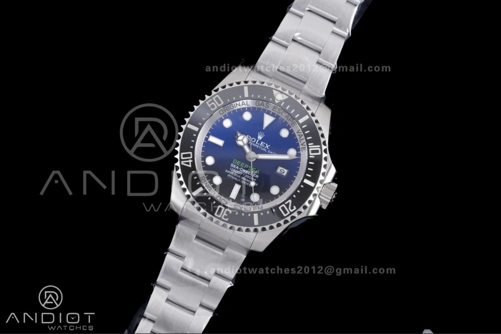 Sea-Dweller 126660 Deep Sea Blue C+F 1:1 Cameron Best Edition 904L SS Case and Bracelet VR Comfortable 1056