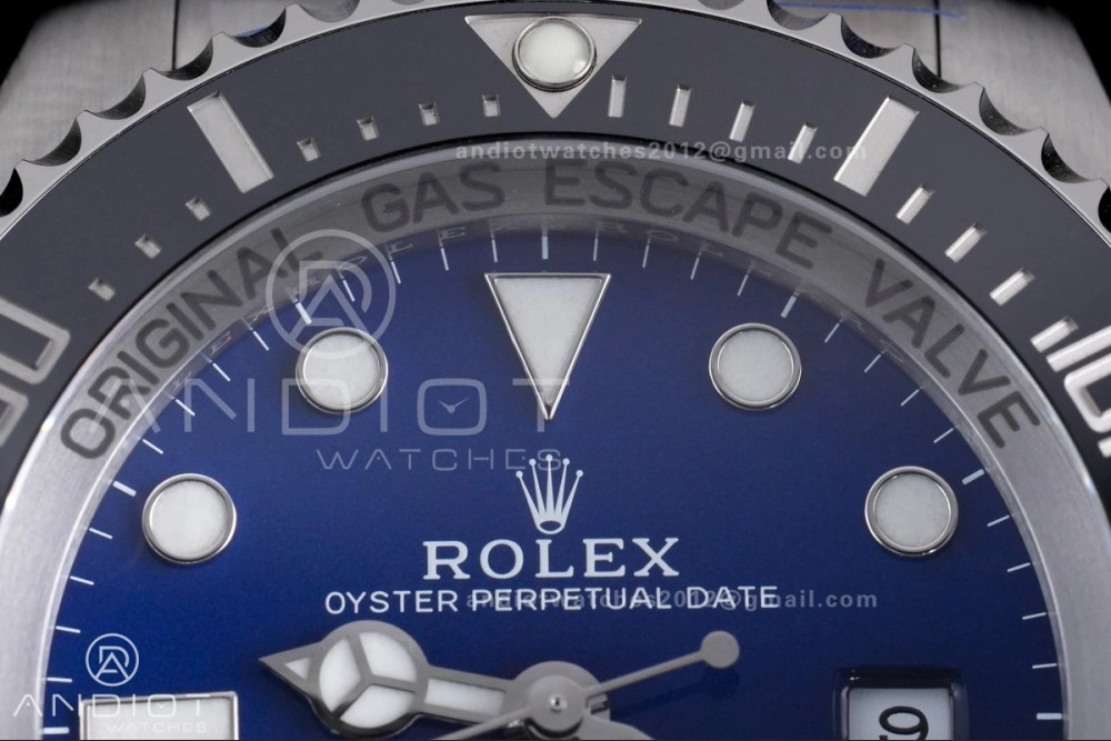 Sea-Dweller 126660 Deep Sea Blue C+F 1:1 Cameron Best Edition 904L SS Case and Bracelet VR Comfortable 1056