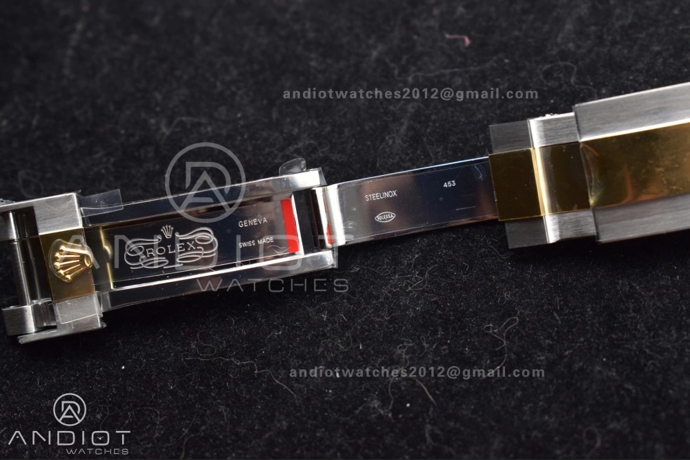 Upgraded Sea-Dweller Two Tone SS YG 126603 GMF Best Edition Black Dial on SS YG Bracelet A2824 V 1061