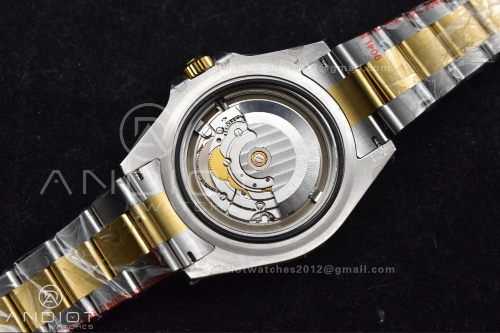 Upgraded Sea-Dweller Two Tone SS YG 126603 GMF Best Edition Black Dial on SS YG Bracelet A2824 V 1061