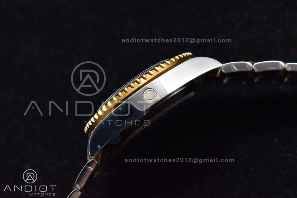 SmartChoice Sea-Dweller Two Tone SS YG 126603 VSF Best Edition Black Dial on SS YG Bracelet VS 1073