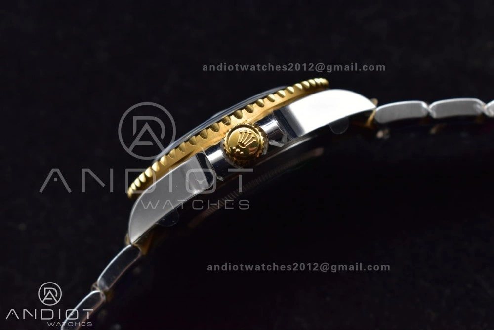 SmartChoice Sea-Dweller Two Tone SS YG 126603 VSF Best Edition Black Dial on SS YG Bracelet VS 1073