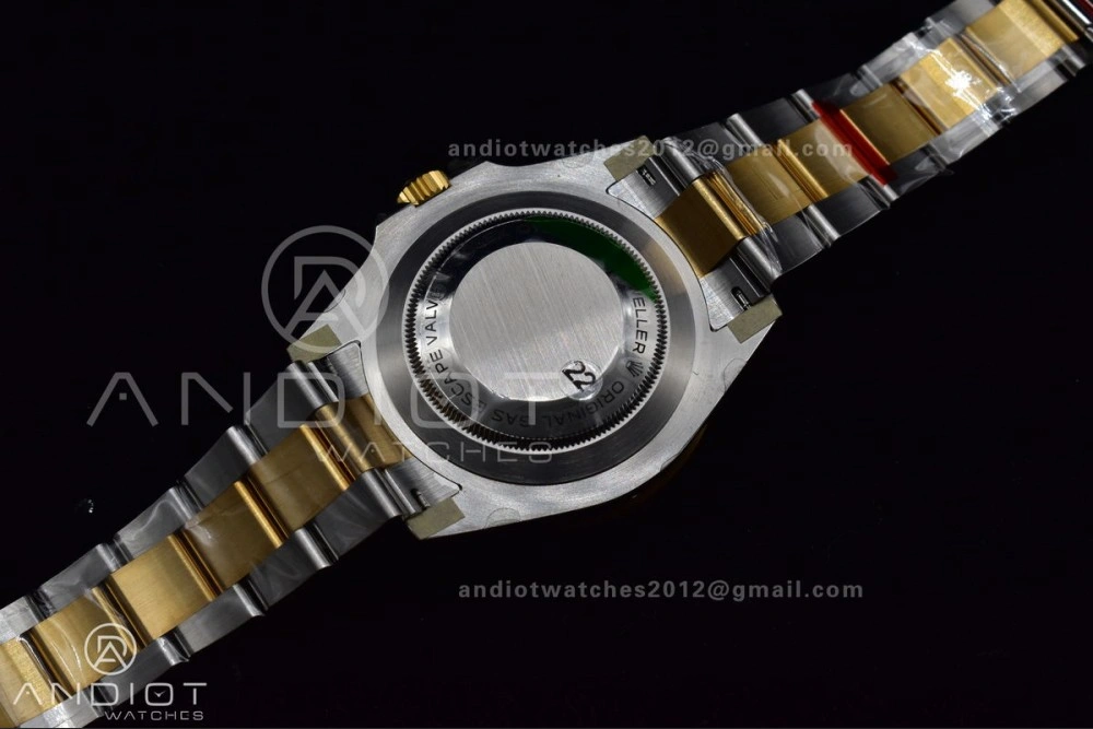 SmartChoice Sea-Dweller Two Tone SS YG 126603 VSF Best Edition Black Dial on SS YG Bracelet VS 1073