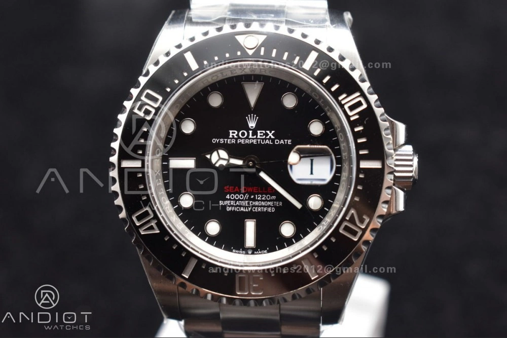 Supportive Seadweller 126600 43mm 904L SS SS Blk VSF VS 454