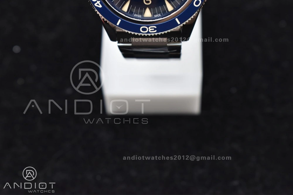 Seamaster 300 Heritage VSF 1:1 Best Edition Blue Dial On SS Bracelet A8912 Super Clone Premium 56