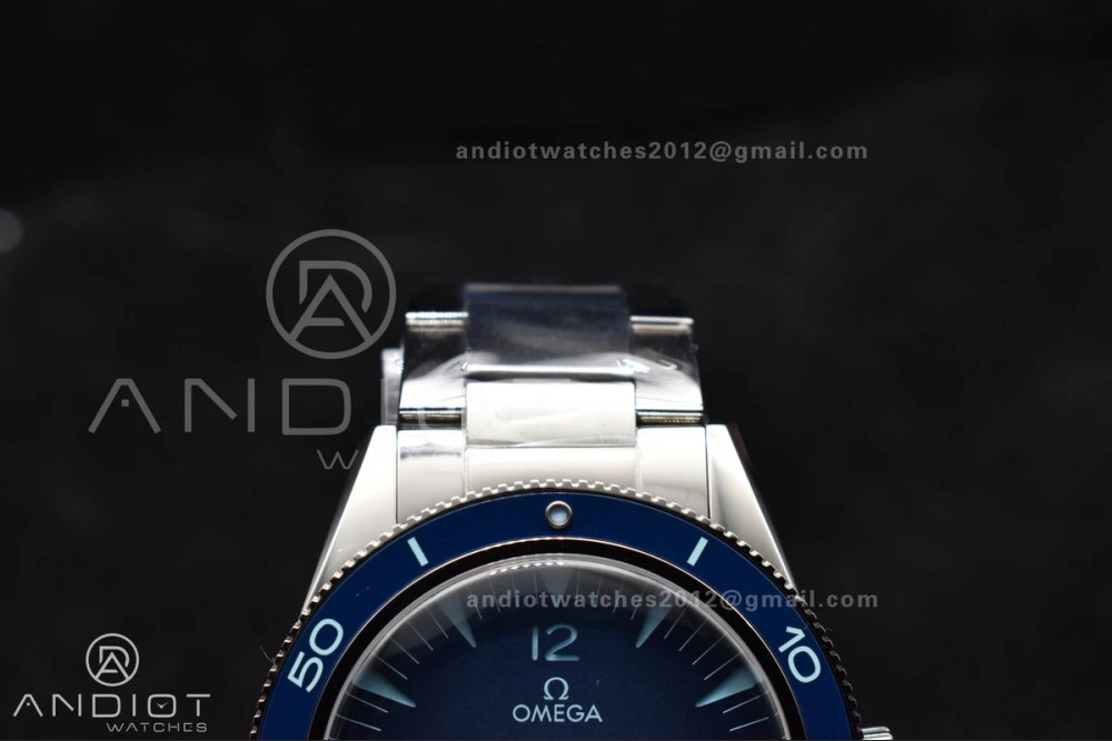 Tailored Seamaster 300 Heritage VSF 1:1 Best Edition Blue Dial on SS Bracelet A8912 Super Clone 1063
