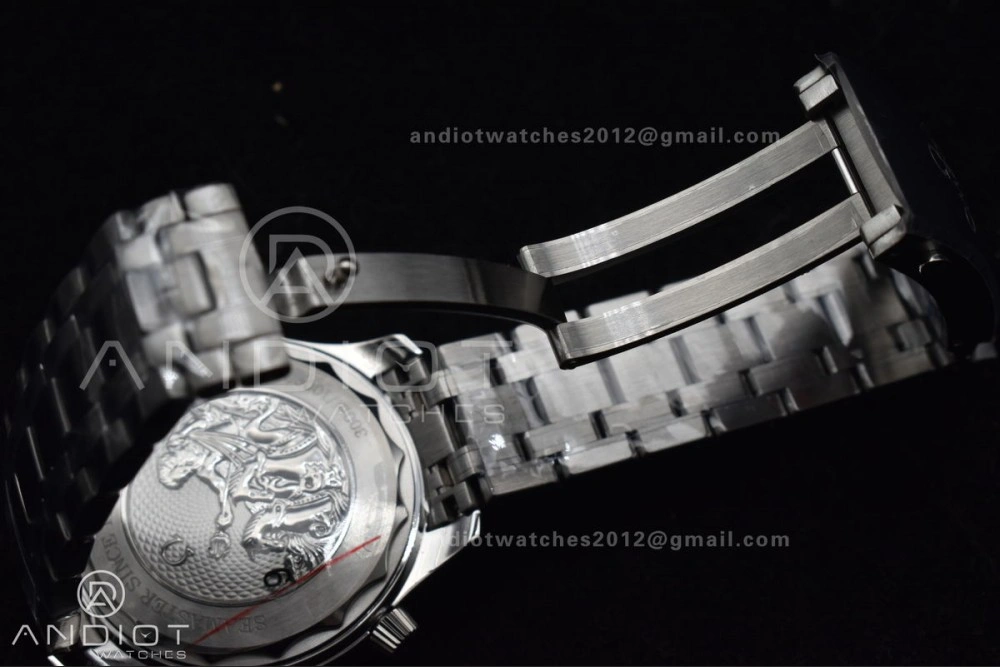 Seamaster 300 VSF 1:1 Best Edition Summer Blue Dial on SS Bracelet A Functional 1068