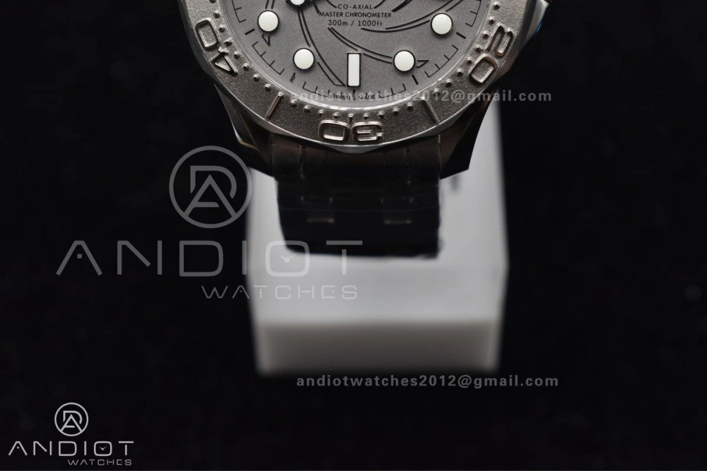 Seamaster 300M 007 Platinum VSF 1:1 Best Edition Gray Dial on SS Bracelet A Breathable 55