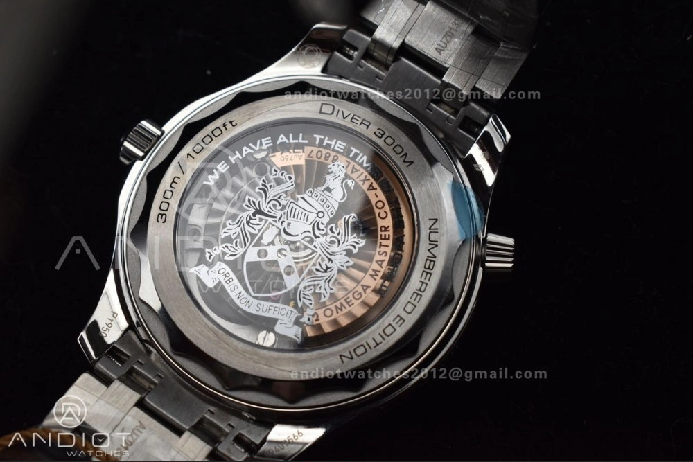 Seamaster 300M 007 Platinum VSF 1:1 Best Edition Gray Dial on SS Bracelet A Breathable 55