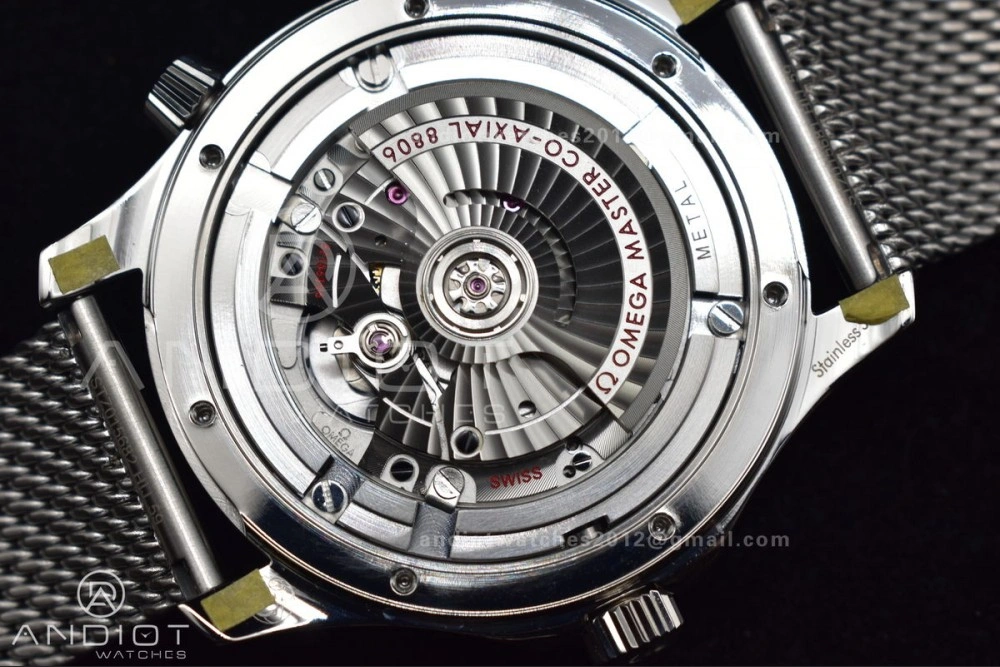 Minimalist Seamaster 300M 42mm James Bond 60th anniversary VSF Best Edition on Mesh Bracelet A 57