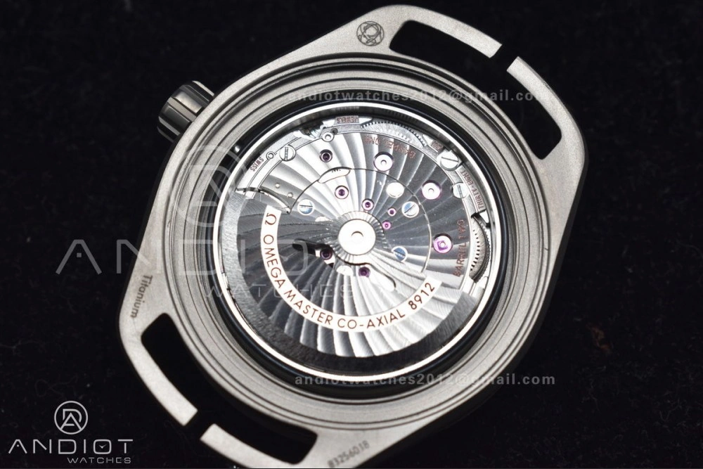 Trendsetting Seamaster 6000M Ultra Deep SS SBF 1:1 Best Edition Black Dial on Black Nylon Strap A8912 Super Clone 7