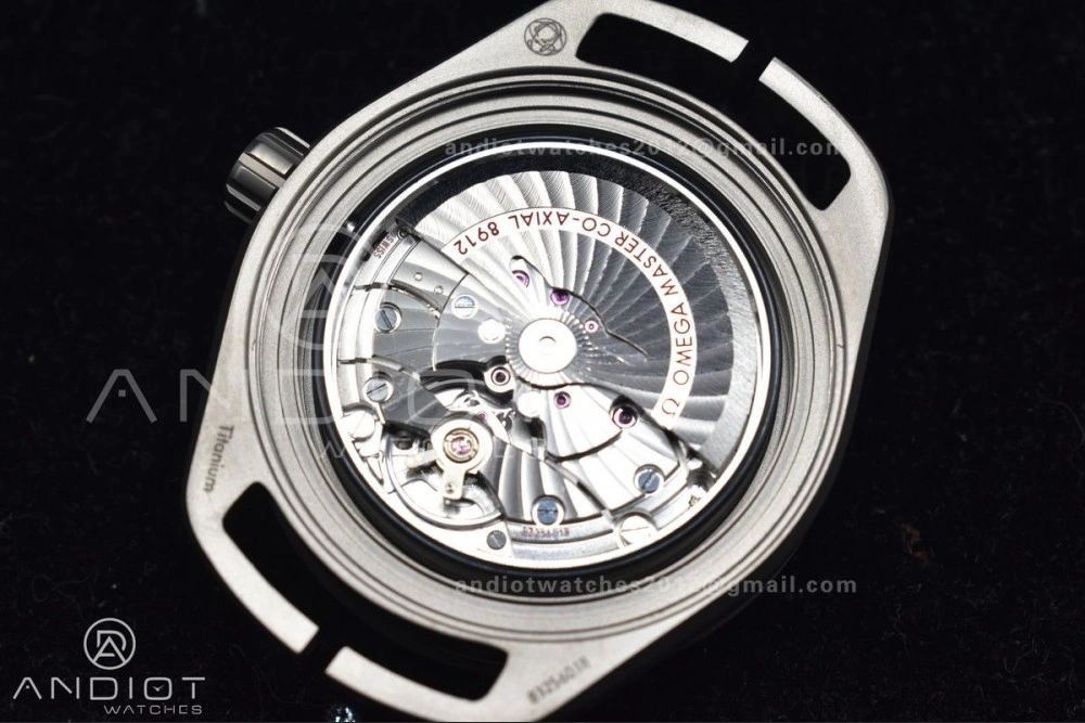 Trendsetting Seamaster 6000M Ultra Deep SS SBF 1:1 Best Edition Black Dial on Black Nylon Strap A8912 Super Clone 7