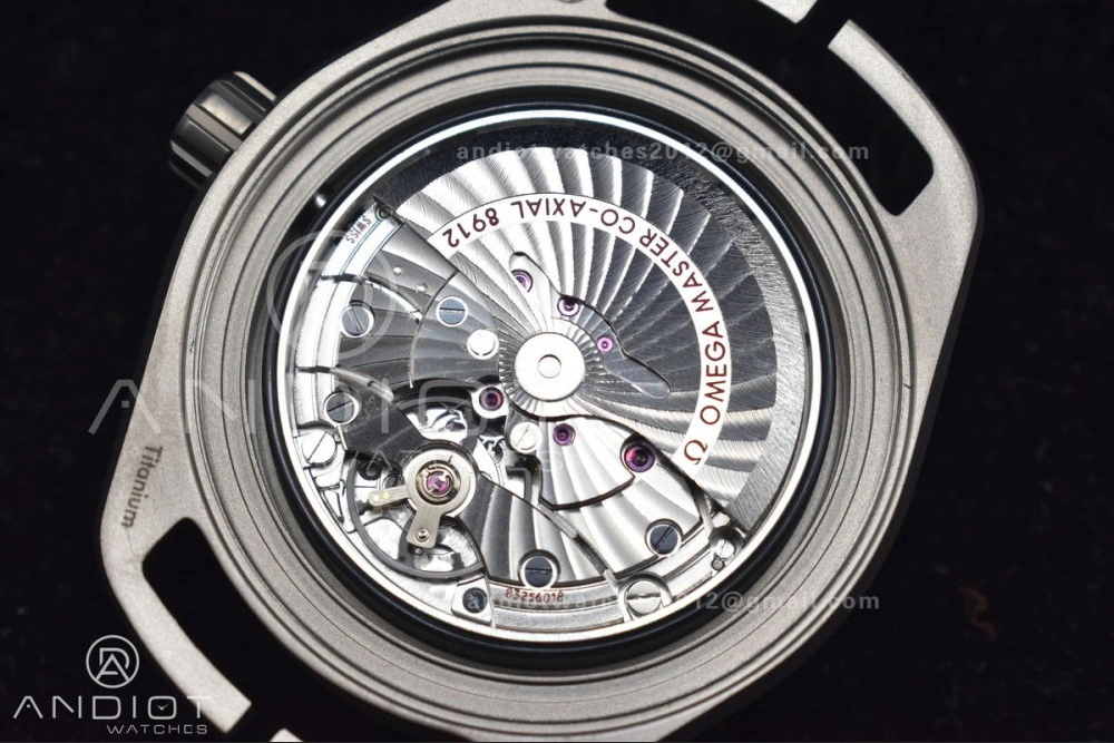 Trendsetting Seamaster 6000M Ultra Deep SS SBF 1:1 Best Edition Black Dial on Black Nylon Strap A8912 Super Clone 7