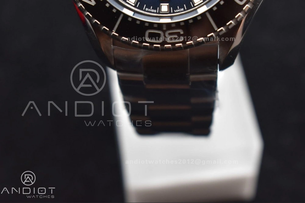 Attractive Seamaster 6000M Ultra Deep SS SBF 1:1 Best Edition Deep Blue Dial on SS Bracelet A8912 Super Clone 458