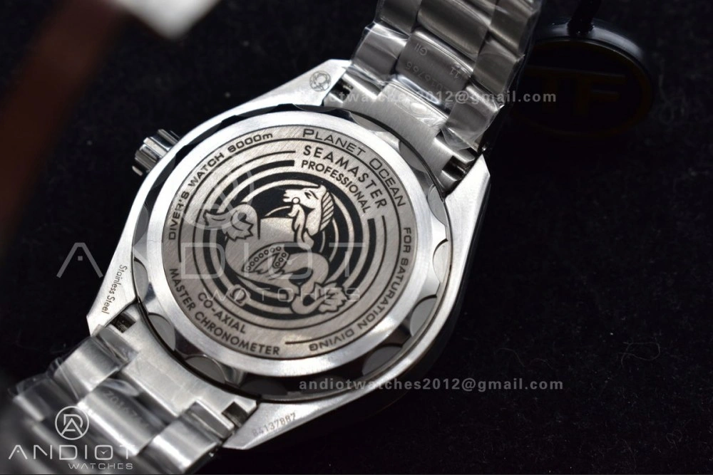 Cozy Seamaster 6000M Ultra Deep SS TF 1:1 Best Edition Gray Dial Orange Ceramic Bezel on SS Bracelet A 67