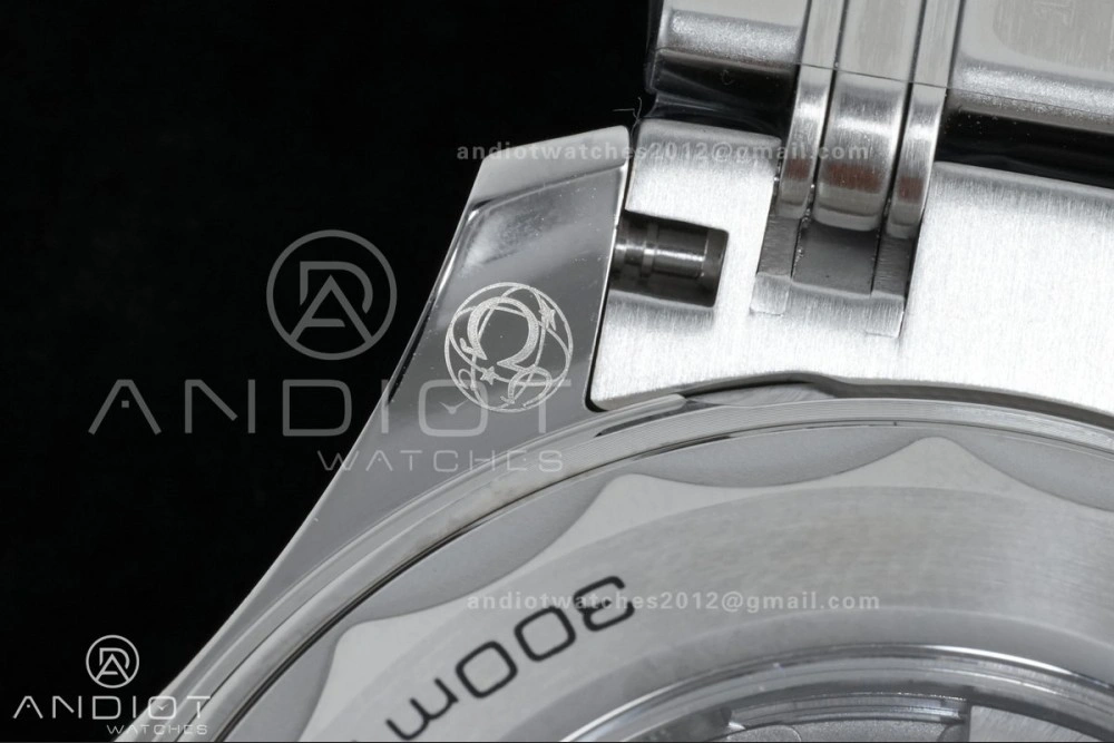 Durable Seamaster Diver 300M Black Ceramic Bezel V4 VSF 1:1 Best Edition Black Dial On SS Bracelet Super Clone Asian 87