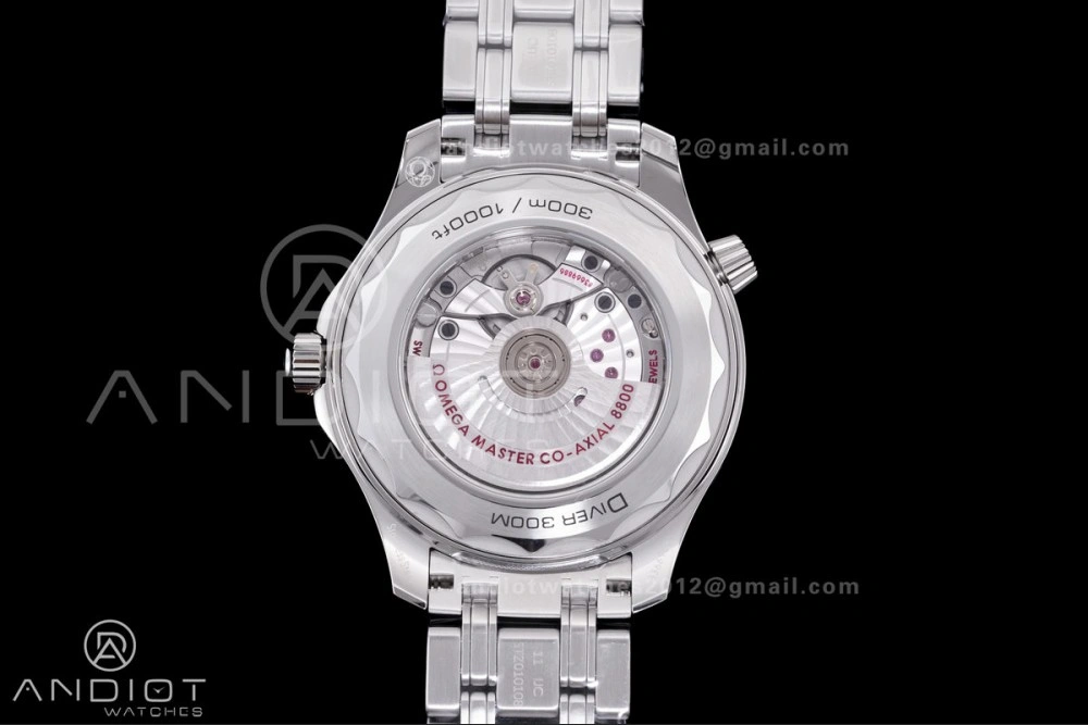 Seamaster Diver 300M Black Ceramic Bezel V4 VSF 1:1 Best Edition White Dial On SS Bracelet Super Clone Asian Neat 81