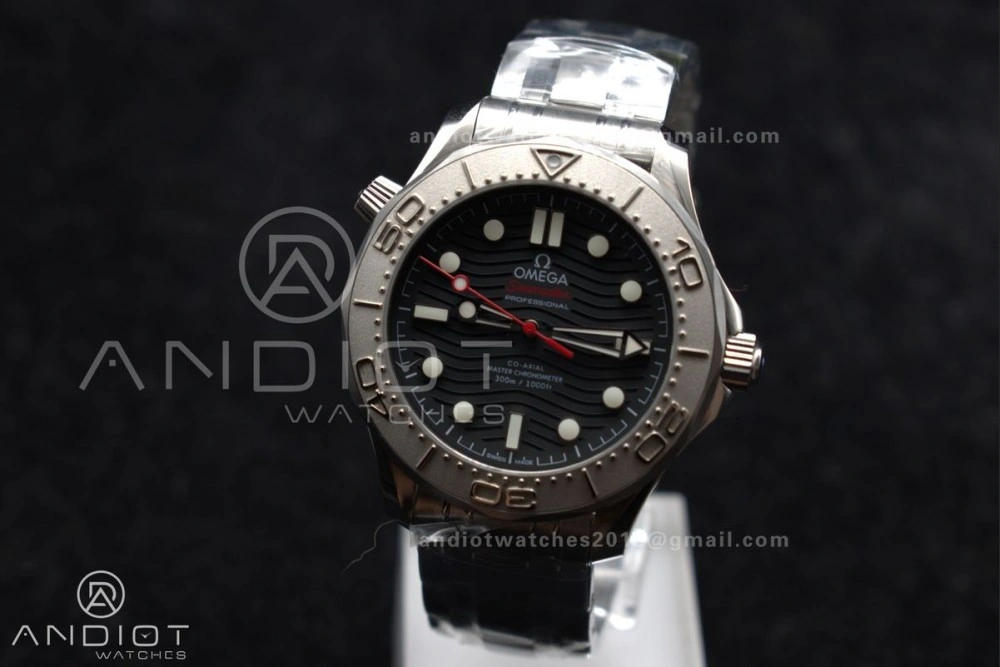 Seamaster Diver 300M Nekton VSF 1:1 Best Edition Black Dial on SS Bracelet A Efficient 78