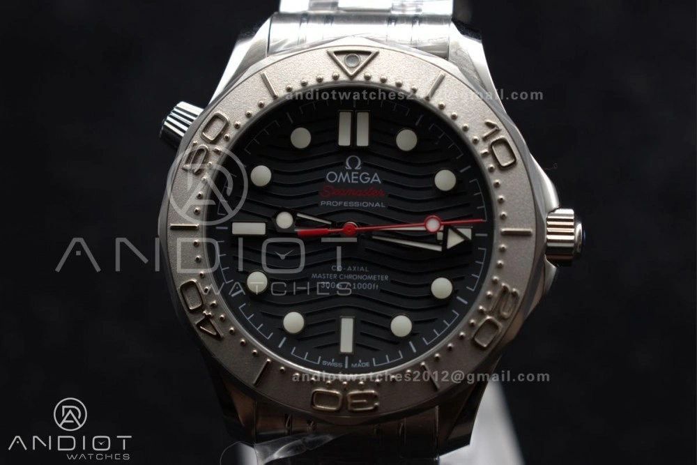 Seamaster Diver 300M Nekton VSF 1:1 Best Edition Black Dial on SS Bracelet A Efficient 78