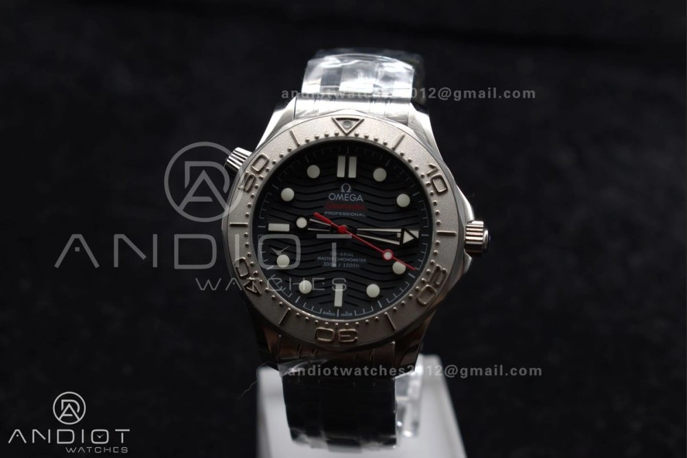 Seamaster Diver 300M Nekton VSF 1:1 Best Edition Black Dial on SS Bracelet A Efficient 78