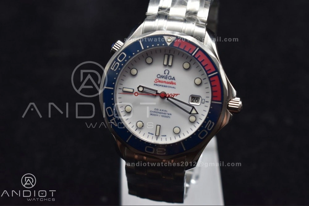 Refined Seamaster Diver 300M SS "COMMANDER’S WATCH" AIF Limited Edition on SS Bracelet A 2