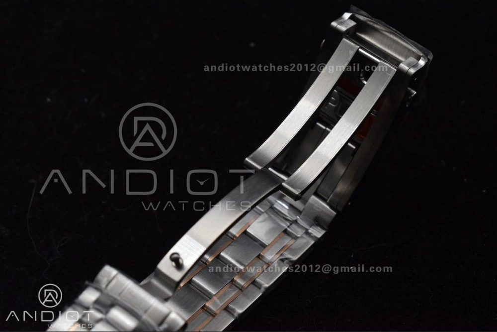 Packable Seamaster Diver 300M SS RG VSF 1:1 Best Edition Black Ceramic Black Dial on SS Bracelet A 85