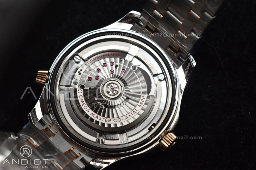Packable Seamaster Diver 300M SS RG VSF 1:1 Best Edition Black Ceramic Black Dial on SS Bracelet A 85
