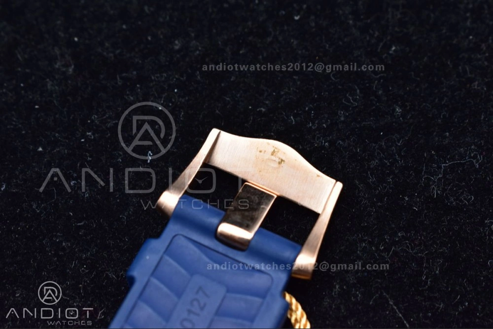 Seamaster Diver 300M SS RG VSF 1:1 Best Edition Blue Ceramic Blue Dial On SS Bracelet A Flexible 83