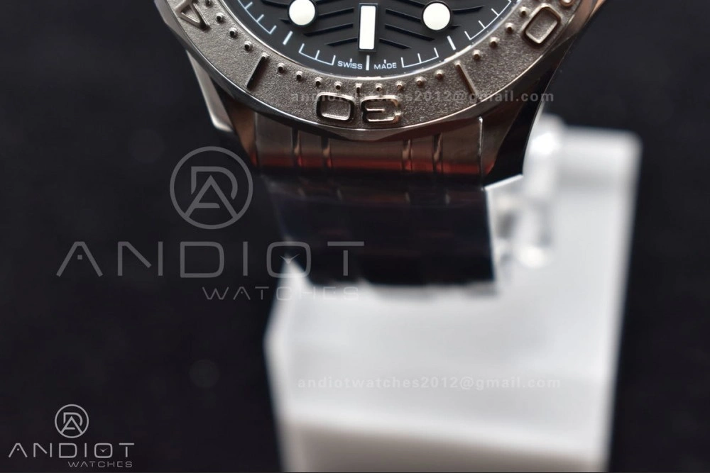 ModernLook Seamaster Diver 300M VSF 1:1 Best Edition Black Ceramic Black Dial On SS Bracelet A 1082