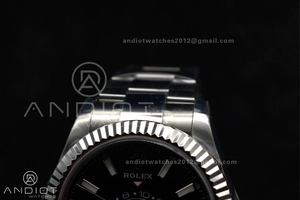 Sky-Dweller 326934 904L SS ZF 1:1 Best Edition Black Dial on SS Bracelet A WellDesigned 1087