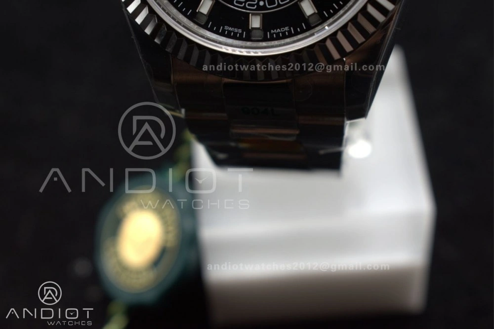 Sky-Dweller 326934 904L SS ZF 1:1 Best Edition Black Dial on SS Bracelet A WellDesigned 1087