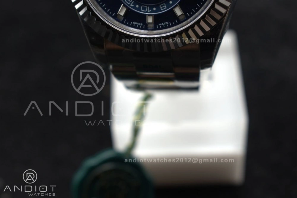 Sky-Dweller 326934 904L SS ZF 1:1 Best Edition Blue Dial on SS Bracelet A Colorful 1091