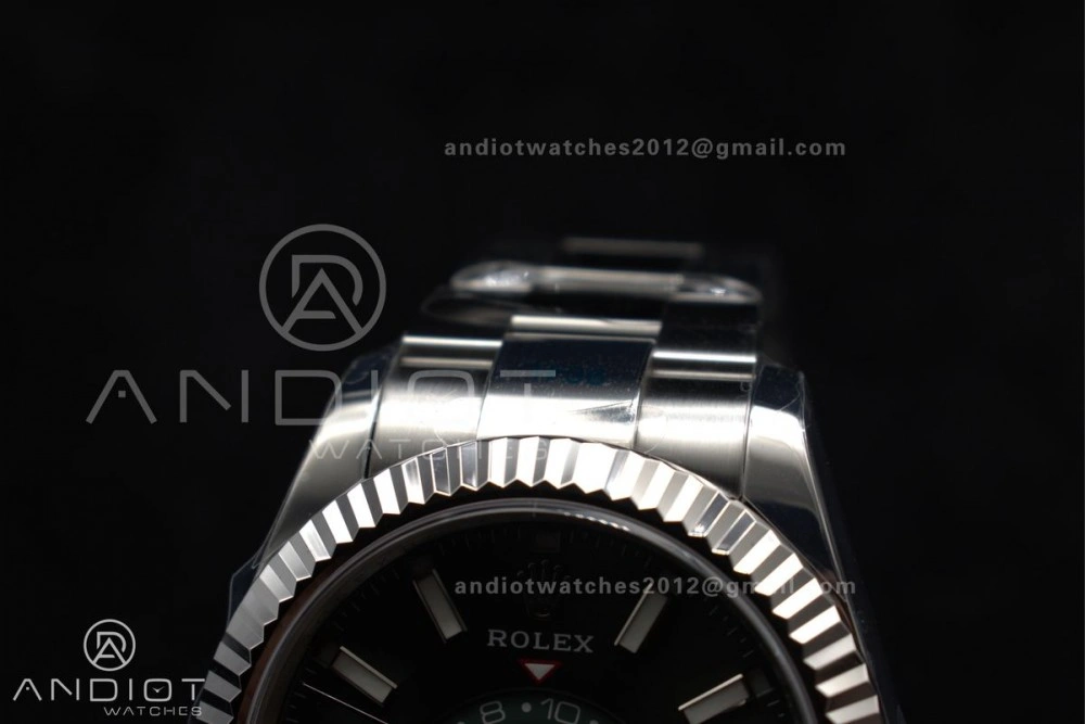 Upgraded Sky-Dweller 326934 904L SS ZF 1:1 Best Edition Green Dial on SS Bracelet A 1090