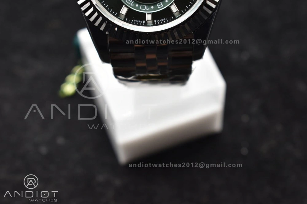 FreshLook Sky-Dweller 326934 904L SS ZF 1:1 Best Edition Green Dial on SS Jubilee Bracelet A 1088