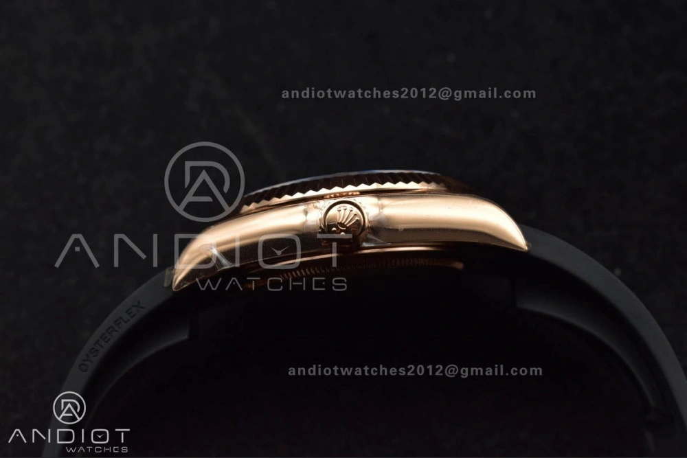 Sky-Dweller 336235 RG ZF 1:1 Best Edition Brown Dial on Oyster-flex Strap A23J (Gain Weight) UrbanStyle 1093