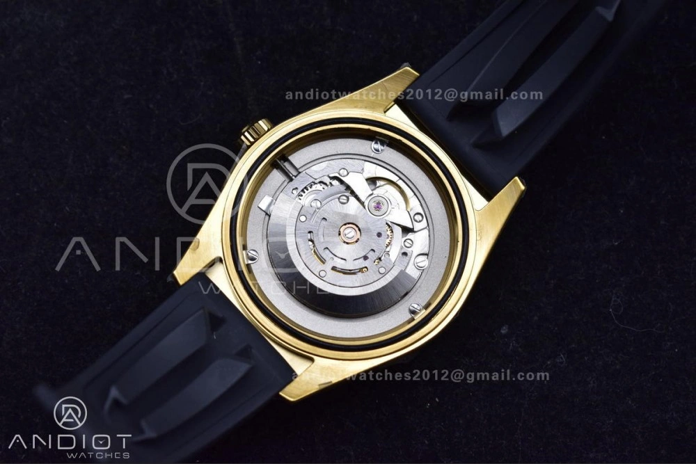 Functional Sky-Dweller 336238 YG ZF 1:1 Best Edition White Dial on Oysterflex Strap A23J (Gain Weight) 1100