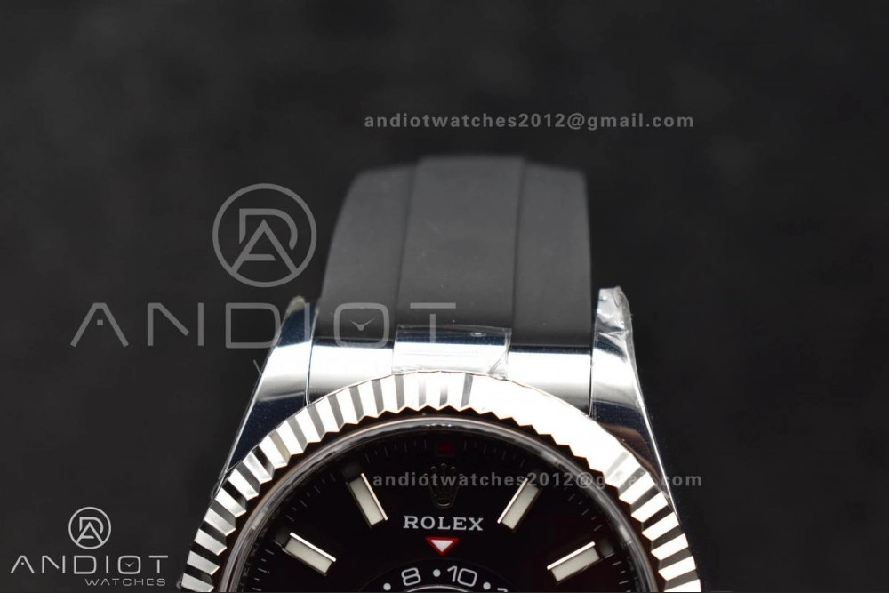 Sky-Dweller 336239 SS ZF 1:1 Best Edition Black Dial on Oysterflex Strap A23J (Gain Weight) WrinkleFree 1106
