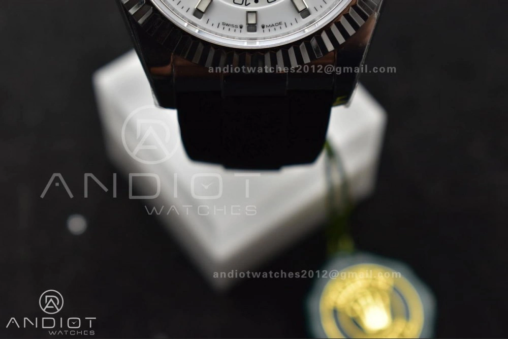 Sky-Dweller 336239 SS ZF 1:1 Best Edition White Dial on Oysterflex Strap A23J (Gain Weight) Unique 1102