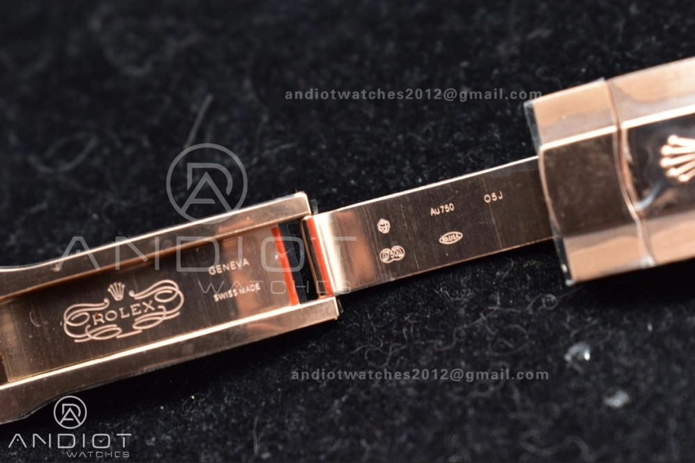 Sleek Skydweller RG Noob Best Edition Brown Dial on RG Bracelet A23J 1103