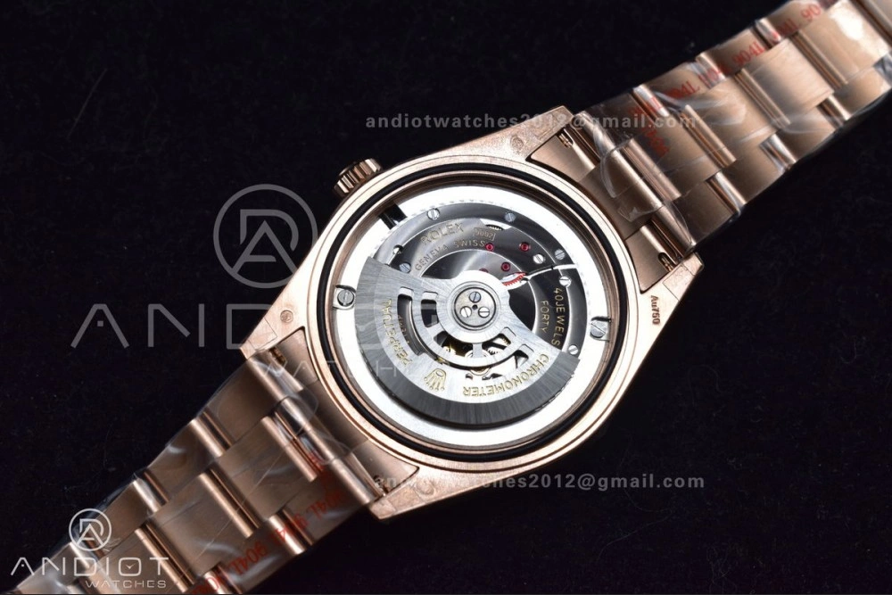 Sleek Skydweller RG Noob Best Edition Brown Dial on RG Bracelet A23J 1103